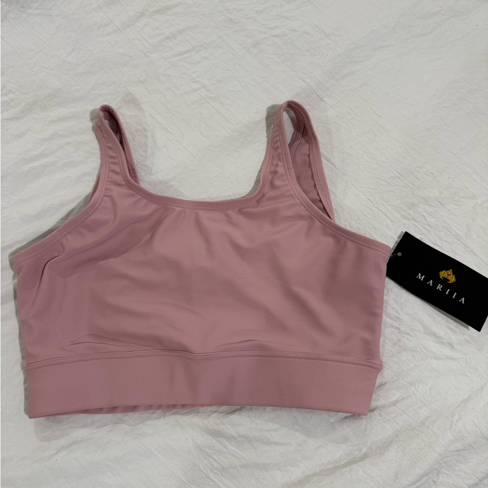 Mariia Dusty Pink Sports Bra